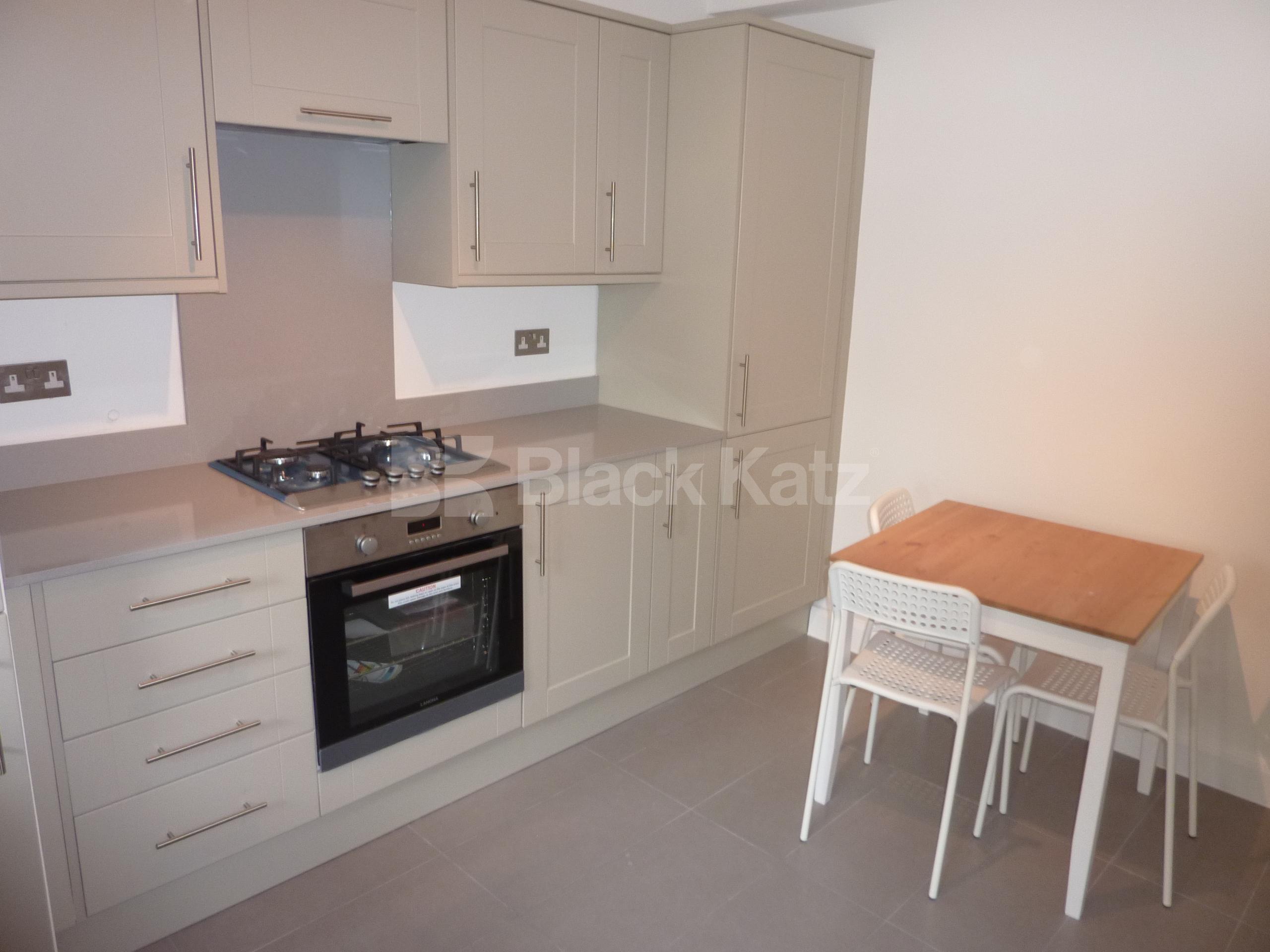 			 NEWLY REFURBISHED 3 BED GOOD FOR 4 SHARERS & AVAIL NOW!, 4 Bedroom, 1 bath, 1 reception Flat			 Hurdwick Place, CAMDEN/MORNINGTON CRESCENT NW1